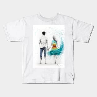 Ocean Sunset Love Kids T-Shirt